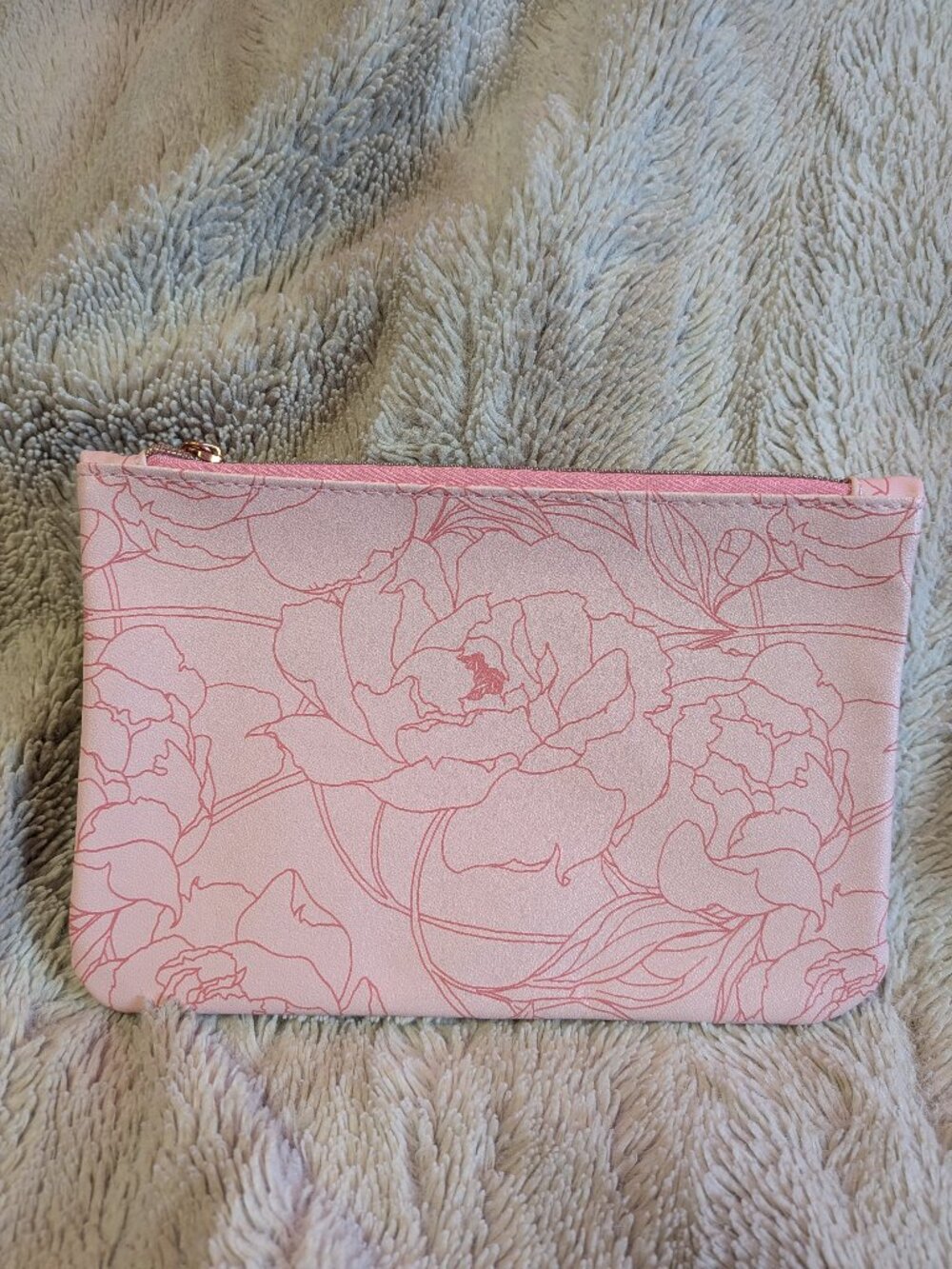 Ipsy May Glam Bag 2021 Pink Floral Makeup Bag NEW
